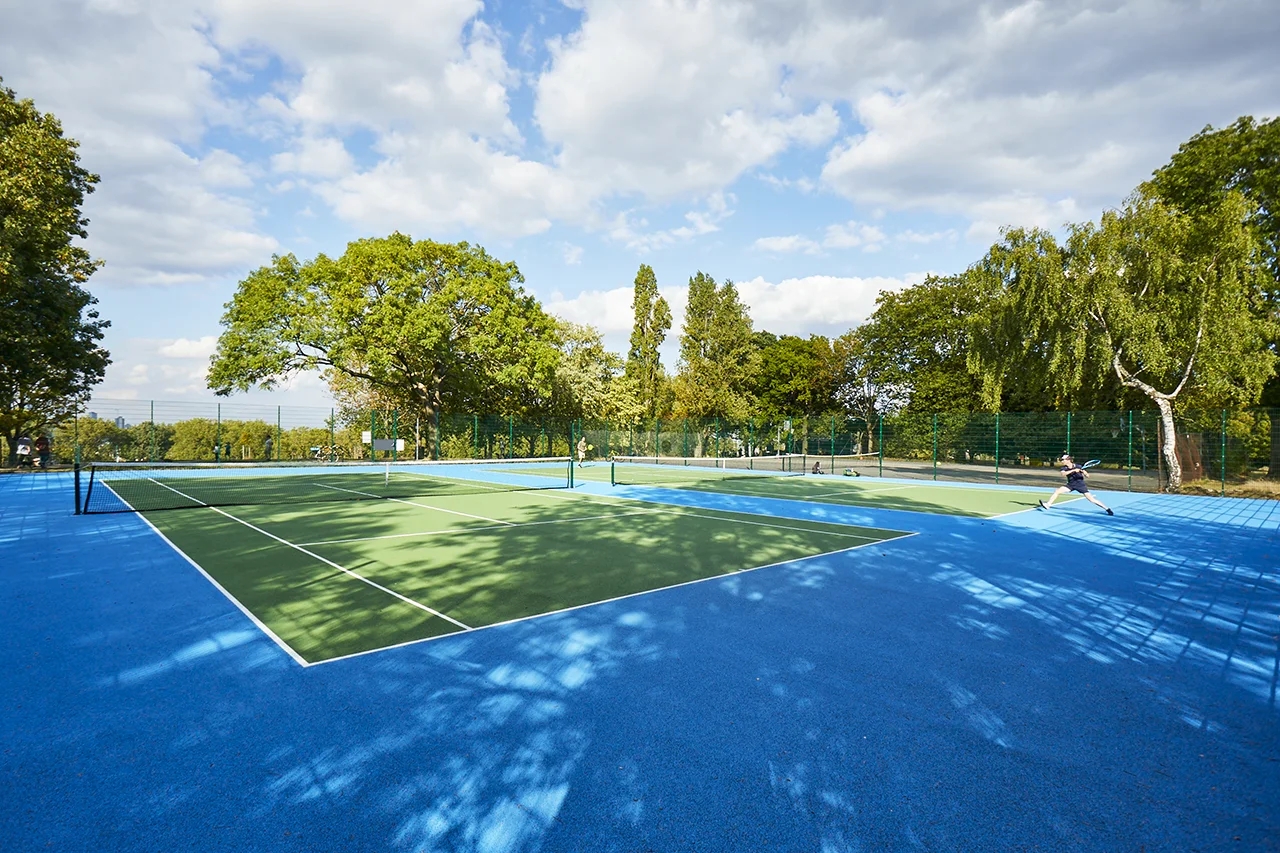 Tennis at Hilly Fields